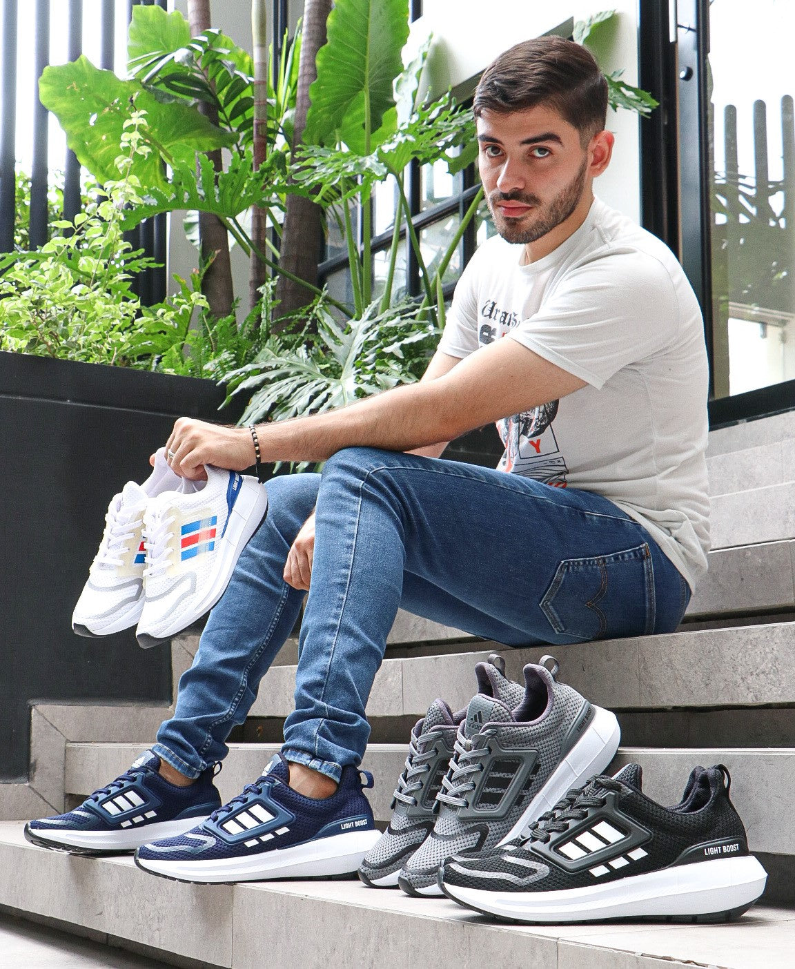 DEPORTIVO " ADIDAS LIGHT BOOST " - Ligereza y comodidad