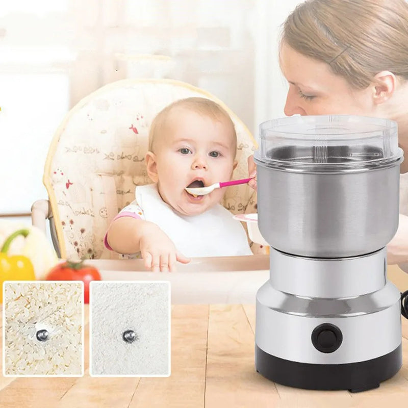 MOLINO DE GRANO ELÉCTRICO - Ideal para café y especias