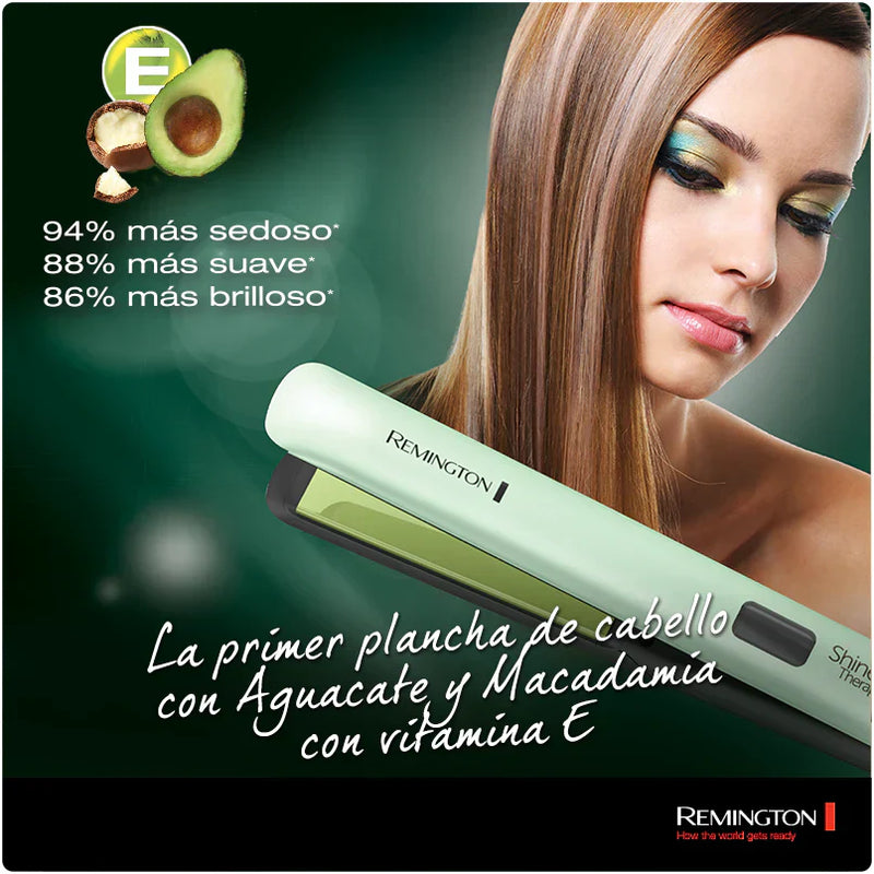 COMBO CEPILLO Y PLANCHA REMILNGTON - cabello liso y brillante